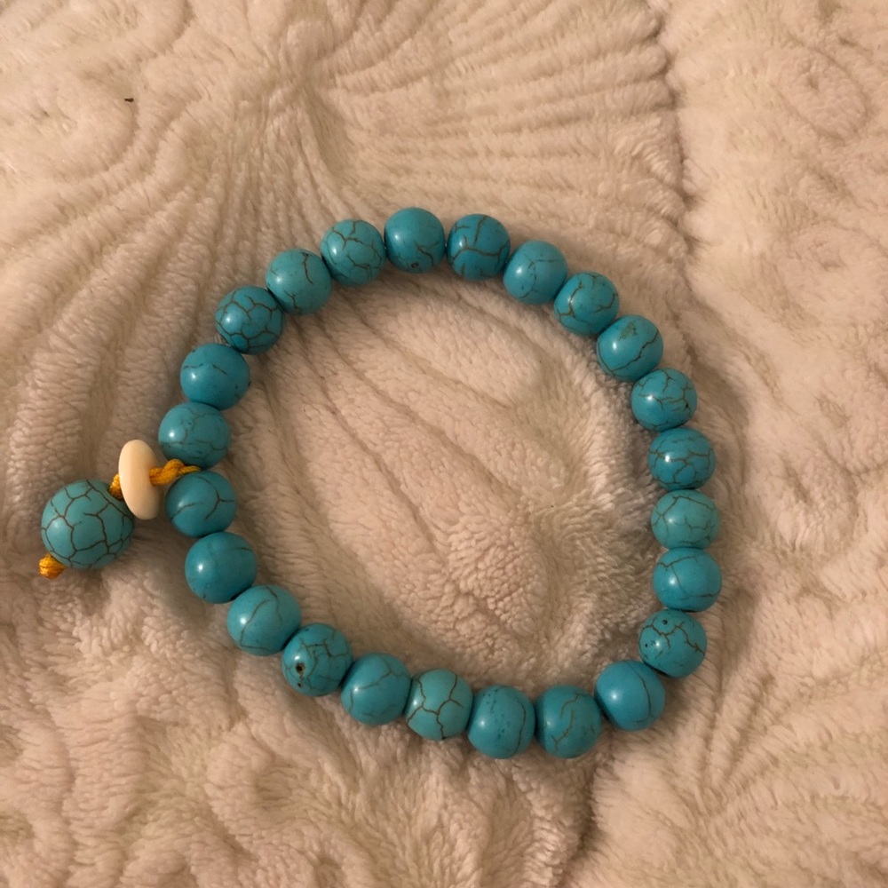 Turquoise stone Bracelet  that I made